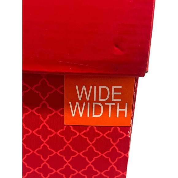 Kelly & Katie Heels Caital XW Size 7.5 Black Wide Block 3.25 Heel Shoe Sparkle - Picture 11 of 11